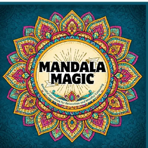 Mandala Magic: Beautiful Mandalas for Relaxation and Mindful Colouring by Varun Anand