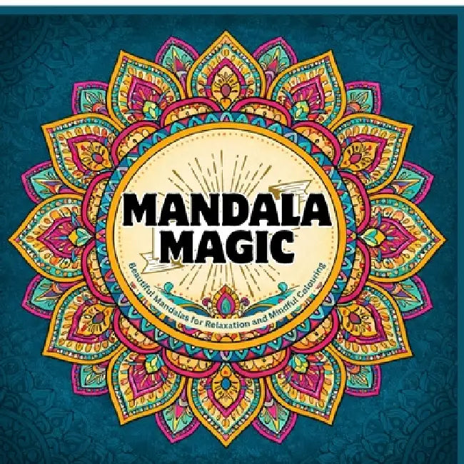 Mandala Magic: Beautiful Mandalas for Relaxation and Mindful Colouring by Varun Anand