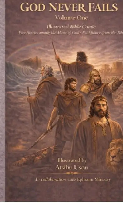 God Never Fails Vol-1: Illustrated Bible Comic Five Stories among the Many of God's Faithfulness from the Bible by Atsibu Usou