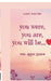 You were, you are, you will be by Tanya Jain