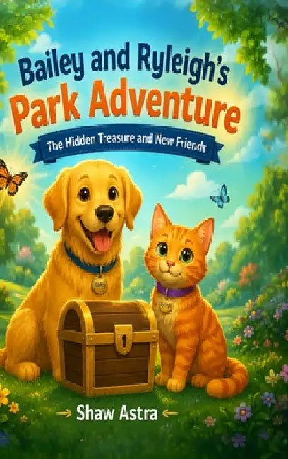 Bailey and Ryleigh's Park Adventure: The Hidden Treasure and New Friends by Shaw Astra