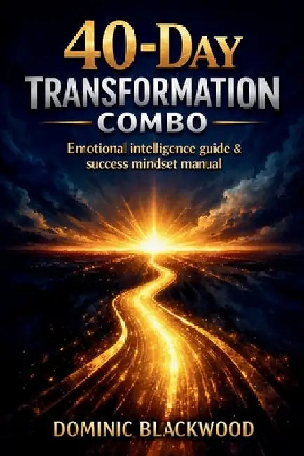 40-Day Transformation Combo: Emotional Intelligence Guide & Success Mindset Manual: Reprograma Tus Creencias, Mejora Tus Hábitos Y Multiplica Tus Resu by Dominc Blackwood