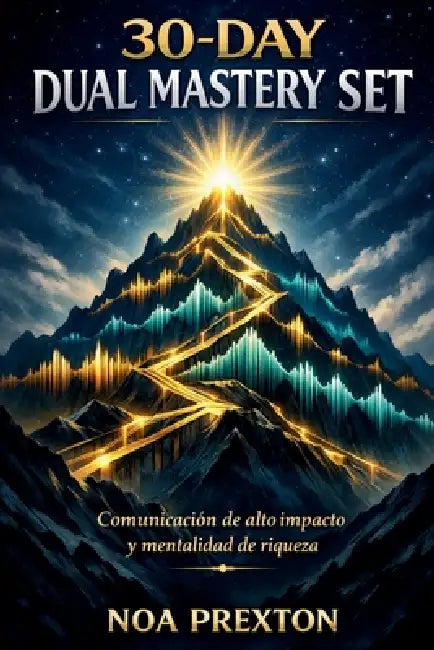 30-Day Dual Mastery Set: Comunicación de Alto Impacto y Mentalidad de Riqueza by Noa Prexton