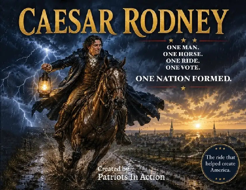 Caesar Rodney by Patriots In Action, Daniel L. Rogers, Kristy Fricker