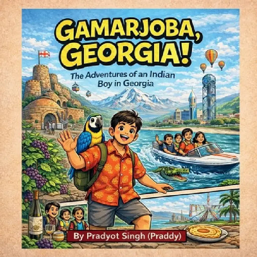 Gamarjoba Georgia!: The Adventures of an Indian Boy in Georgia by Pradyot Singh (Praddy)
