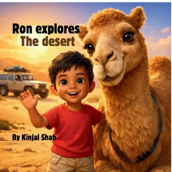 Ron explores the desert by Kinjal Shah