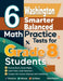 6 Washington Smarter Balanced Math Practice Tests for Grade 8 Students: A Complete Guide to Building Math Mastery and Excelling on the Washington Smar by Reza Nazari