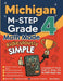 Michigan M-STEP Grade 4 Math Made Ridiculously Simple: A Comprehensive 4th Grade Guide to Acing M-STEP Math by Nazari