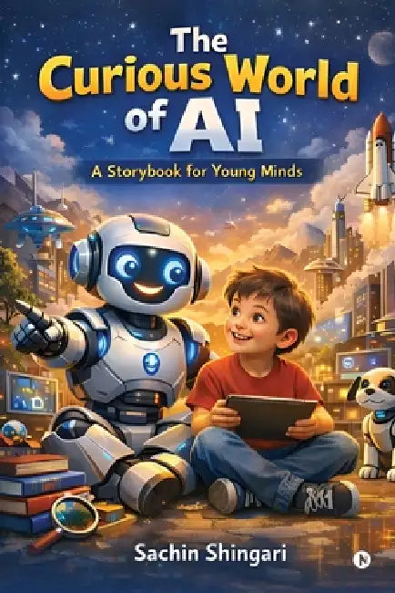 The Curious World of AI: A Storybook for Young Minds by Sachin Shingari