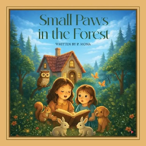 Small Paws In The Forest by P Mona