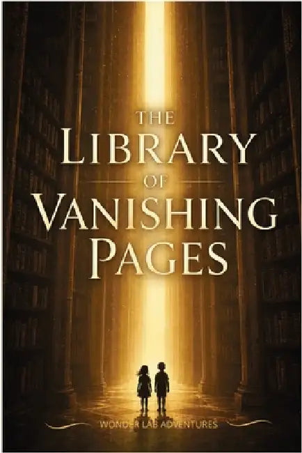 The Library of Vanishing Pages: Adventures Beneath the City of Forgotten Stories by Wonder Lab Adventures