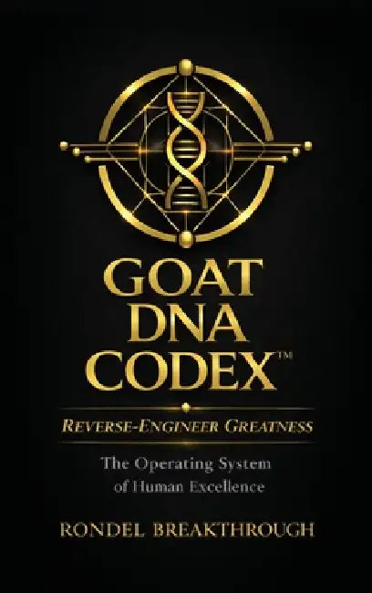 GOAT DNA CODEX(TM) Reverse-Engineer Greatness, The Operating System of Human Excellence by Rondel Breakthrough