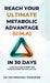Reach Your Ultimate Metabolic Advantage (U.M.A) in 30 Days: A Practical Guide to Reset Your Metabolism with the Food You Love by Uma Maheshwar Chand