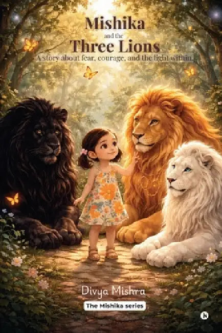 Mishika and the Three Lions: A story about fear, courage, and the light within. by Divya Mishra