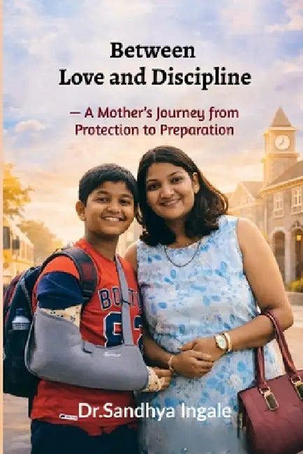 Between Love and Discipline - A Mother's Journey from Protection to Preparation: "Love holds on... Discipline lets go... A mother learns to do both." by Dr Sandhya Ingale