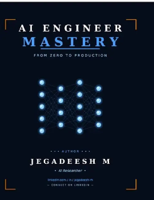 AI Engineer Mastery: From Zero to Production by Jegadeesh M