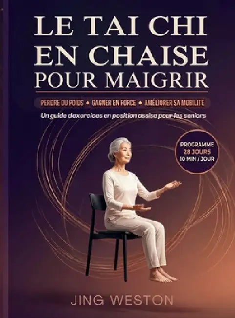 Le Tai Chi en chaise pour maigrir: Un guide d'exercices en position assise pour les seniors pour perdre du poids, gagner en force et améliorer sa mobi by Jing Weston