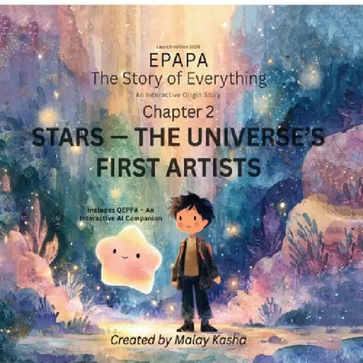 Epapa: Chapter 2 - Stars: The Universe's First Artists: A Cinematic Journey Through Stardust, Wonder, and the Birth of the Cosmos for Curious Young Mi by Malay Kasha