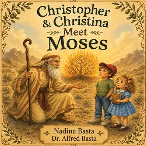 Christopher & Christina Meet Moses: The Burning Bush and the Parted Sea by Nadine Basta, Alfred Basta