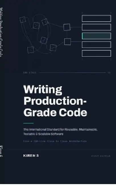 Writing Production Grade Code: The International Standard for Reusable, Maintainable, Testable & Scalable Software by Kiren S