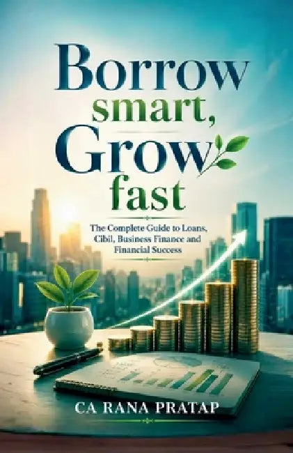 Borrow Smart, Grow Fast: The Complete Guide to Loans, Cibil, Business Finance and Financial Success by Ca Rana Pratap