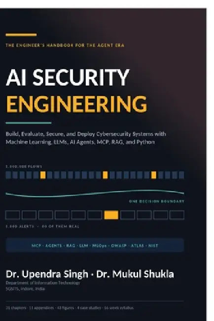 AI Security Engineering: AI Security Engineering Build, Evaluate, Secure, and Deploy Cybersecurity Systems with Machine Learning, LLMs, AI Agents, MCP by Dr Upendra Singh