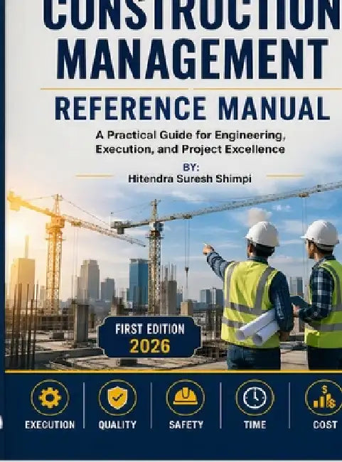Construction Management Reference Manual: A Practical Guide for Engineering, Execution and Project Excellence by Hitendra Suresh Shimpi