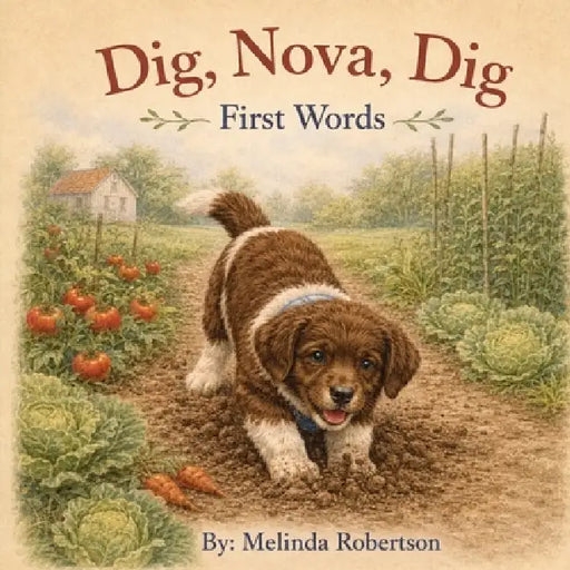 Dig, Nova, Dig: First Words by Melinda Robertson