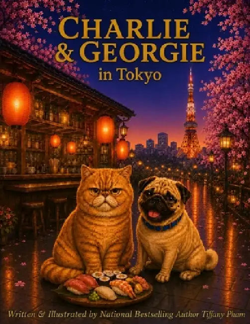 Charlie & Georgie in Tokyo by Tiffany Pham