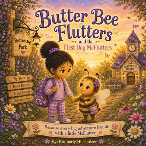 Butter Bee Flutters and the First Day McFlutters by Kimberly Hierholzer