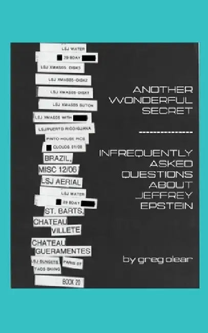 Another Wonderful Secret: Infrequently Asked Questions About Jeffrey Epstein by Greg Olear