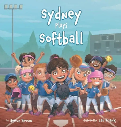 Sydney Plays Softball by Steve Brown
