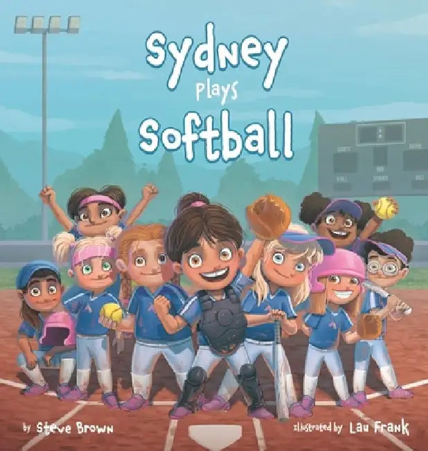 Sydney Plays Softball by Steve Brown