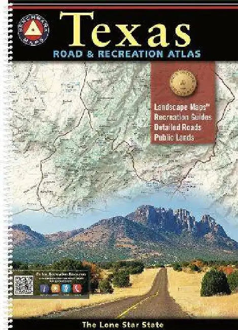 Texas Road and Recreation Atlas: 1:253,400 by Benchmark Maps