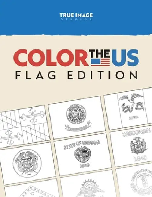 Color the US: Flag Edition by True Image Studios