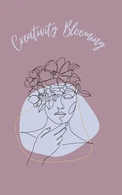 Creativity Blooming Hardcover Journal by Monique M. Anderson