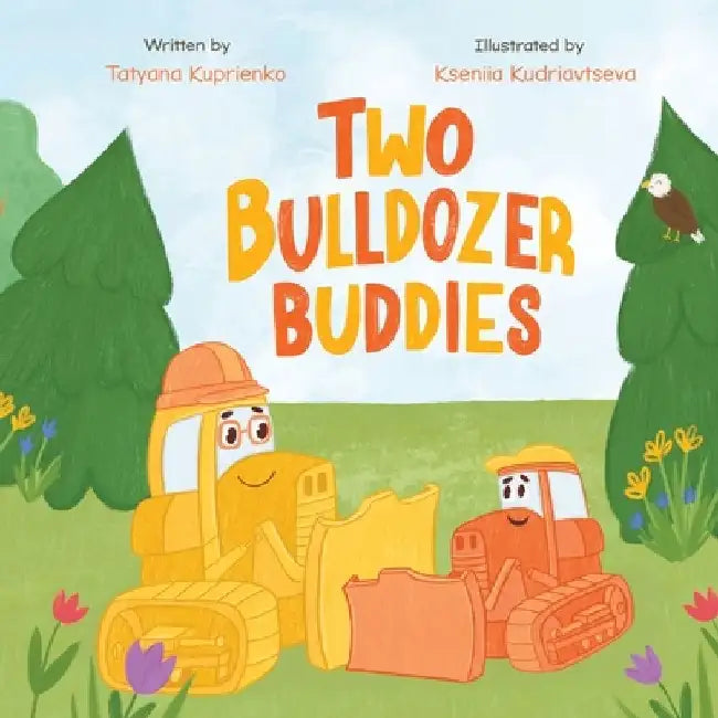 Two Bulldozer Buddies by Kseniia Kudriavtseva