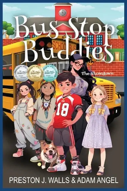 Bus Stop Buddies: The Showdown by Adam Angel