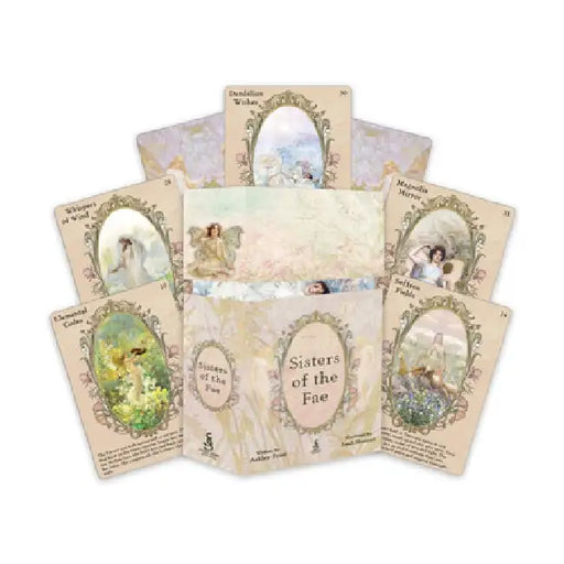 Sisters of the Fae: Explore the Portals of the Fae and Fly Into the Earthly Realms (44 Full-Color Cards and 96-Page Full-Color Guidebook) by Ashley Frost