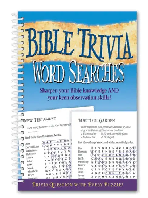 Bible Trivia Word Searches by Product Concept Editors