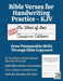 Bible Verses for Handwriting Practice - KJV: Word of God Cursive Edition by Good And Right Publishing