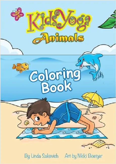 KidsYoga Coloring Book by Sakevich, Linda
