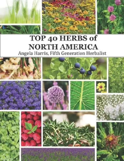 The Top 40 Herbs of North America: Natural remedies from Mexico, the United States, and Canada. by Angela Harris