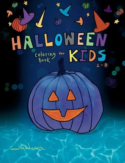 Halloween Coloring Book For Kids 2-8 by Weaver, Jan M.