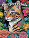 Purrfect Petals: A Delightful Coloring Journey with Cats and Flowers: An Adult Coloring Book by Mg Visual