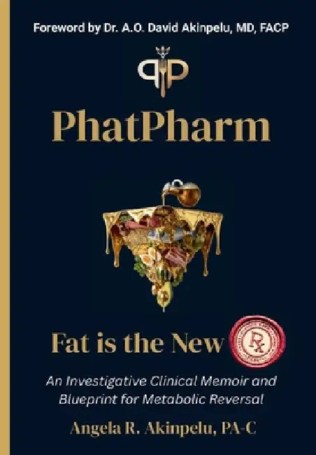 PhatPharm: Fat Is the New Rx: An Investigative Clinical Memoir and Blueprint for Metabolic Reversal by Pa-C Angela R. Akinpelu, A. O. David Akinpelu