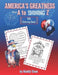 America's Greatness From A to Shining Z: ASL Coloring Book: Learn About American History and the Fundamentals of American Sign Language by 1 Smart Cookie Publications