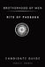 Rite of Passage: Candidate Guide by James F. Thomas, David Aretha
