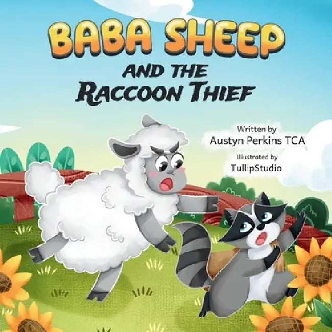 BaBa Sheep and the Raccoon Thief by Austyn Perkins Tca, Tullip Studio