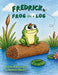Fredrick Frog on a Log by Danielle Claudio